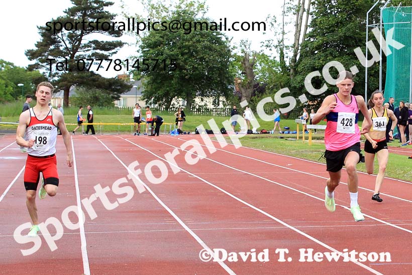 100 metres, 2022 NEGP Monkton 3, Wednesday, June 8th. Photo: David T. Hewitson/Sports for All Pics